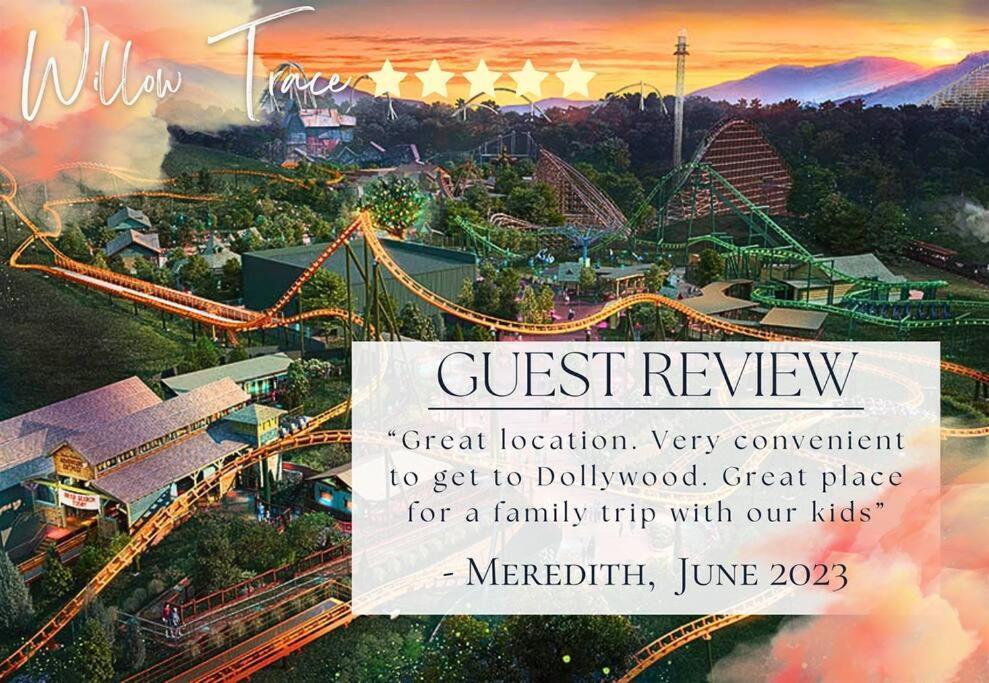 Willow Trace: Family Retreat, Hot Tub, Gaming! พิเจนฟอร์จ ภายนอก รูปภาพ